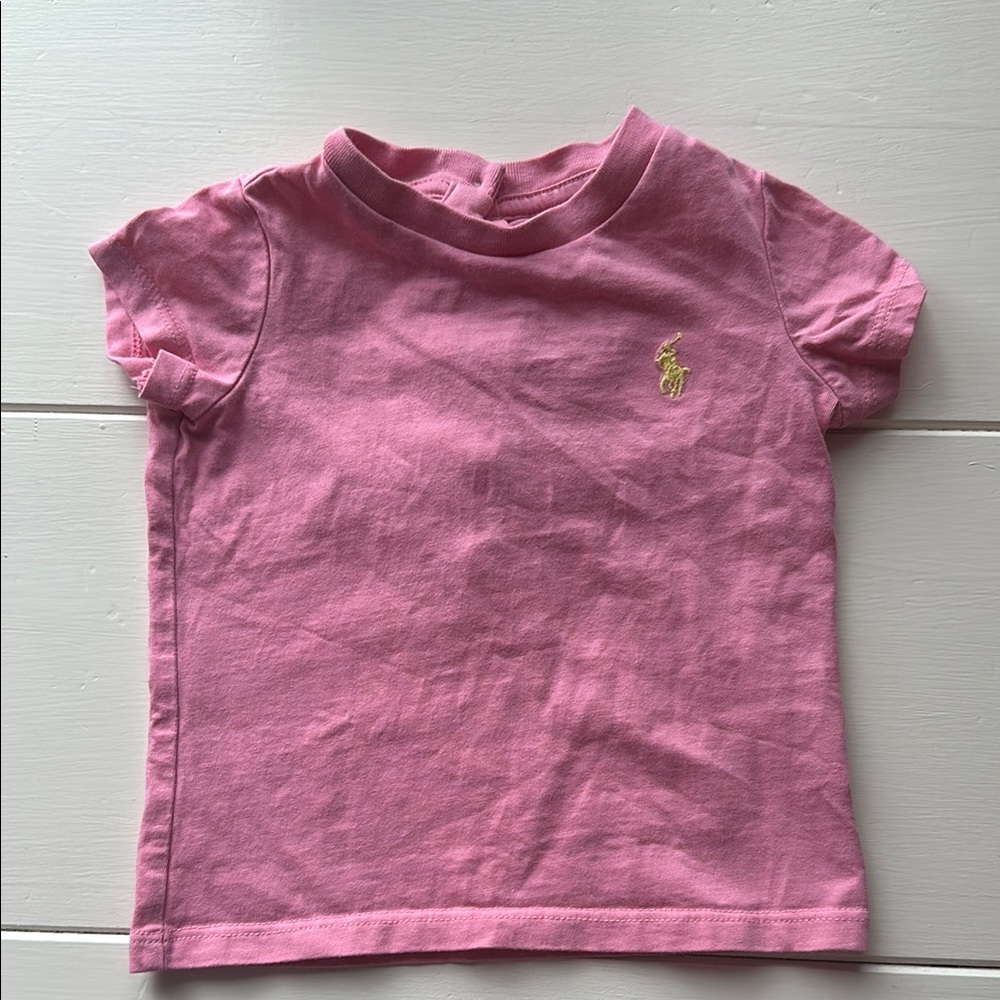 Ralph Lauren Pink infant T-Shirt